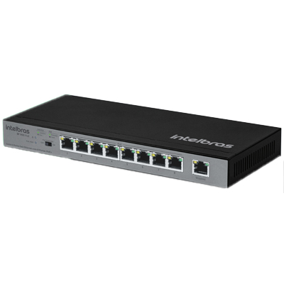 Switch desktop 9 portas Intelbras SF 900 POE 97W 250m