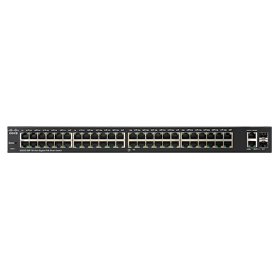Switch Cisco SG220-50 50 portas Gigabit, 2 dual com SFP