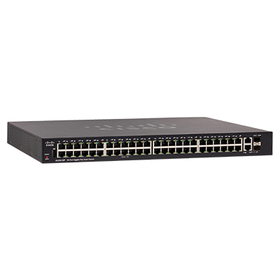 Switch Cisco SG250-50 50 portas Gigabit, 2 dual com SFP