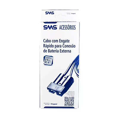 Cabo SMS p/ conexo de bateria externa automotiva 62404