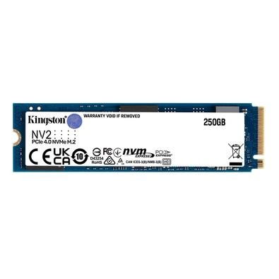 SSD 250GB M.2 Kingston SNV2S/250G NV2 NVMe 3000 MBps PCIe 4.0