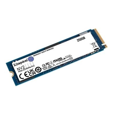 SSD 250GB M.2 Kingston SNV2S/250G NV2 NVMe 3000 MBps PCIe 4.0