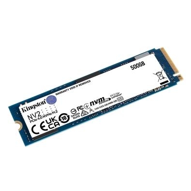 SSD 500GB M.2 Kingston SNV2S/500G NV2 NVMe 3500 MBps PCIe 4.0