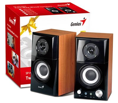 Caixa de Som Genius SP-HF500A 14 W RMS Woofer Hi-Fi