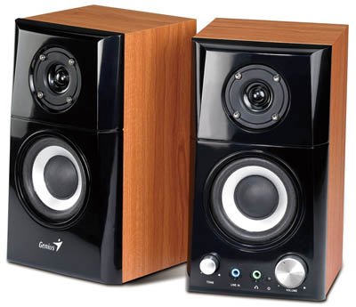 Caixa de Som Genius SP-HF500A 14 W RMS Woofer Hi-Fi