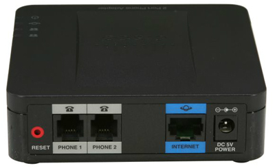 Adaptador com 2 telefones (FXS), Cisco SPA112, 1 WAN