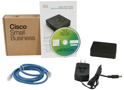 Adaptador com 2 telefones (FXS), Cisco SPA112, 1 WAN
