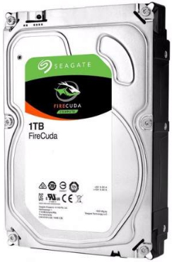 HD hbrido 1TB SSHD Seagate Firecuda SATA 6Gbps 210MBps