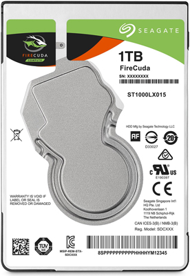 HD hbrido 1TB 2,5p. Seagate ST1000LX015 8GB 5400RPM