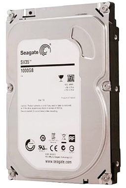 HD 1TB SATA3 p/ video DVR NVR Seagate Surveillance 64MB