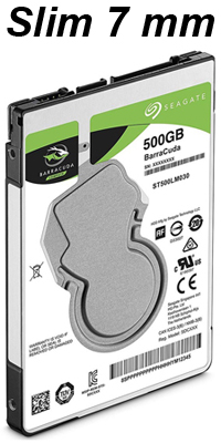 HD Seagate Barracuda 500GB 128MB 6gbps 2,5 pol 5400 rpm