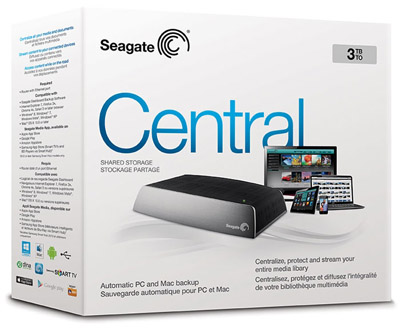 Central de armazenamento 3TB Seagate STCG3000200