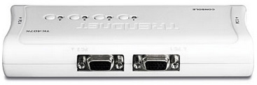 Chaveador KVM Trendnet TK-407K c/ 4 portas USB c/ cabos