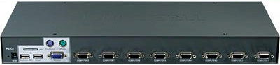 Switch KVM 8 portas rack TrendNet TK-803R USB/VGA PS2