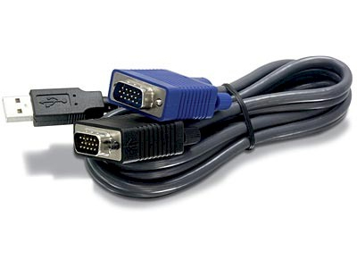 Cabo KVM TrendNet TK-CU06 1,8m USB p/ TK-803R TK-1603R