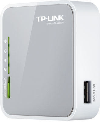 Roteador/AP porttil TP-Link TL-MR3020 3G/4G 150Mbps