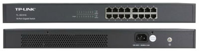 Switch rack TP-Link TL-SG1016, 16 portas Gigabit