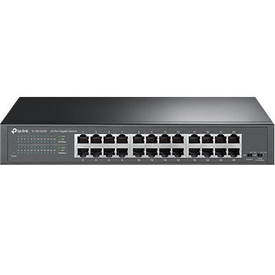 Switch de rack TP-Link TL-SG1024D(BR) 24 portas Gigabit