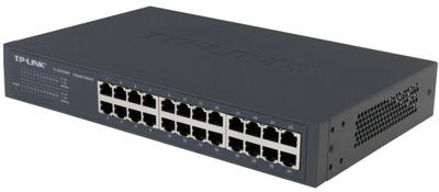 Switch de rack TP-Link TL-SG1024D 24 portas Gigabit