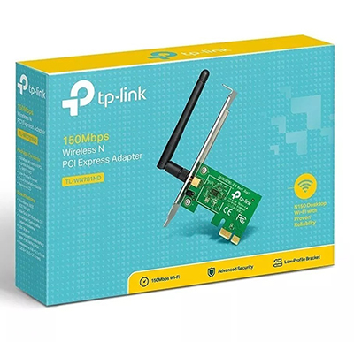 Adaptador PCI-e TP-Link TL-WN781ND 150Mbps Wireless