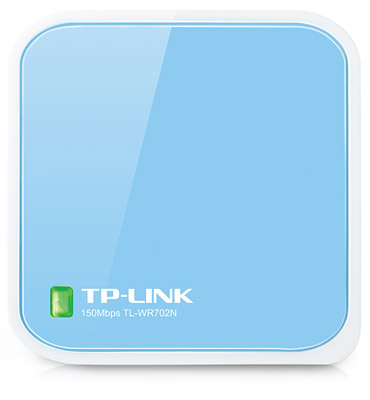 Roteador e AP WiFi de bolso TP-Link TL-WR702N 150 Mbps
