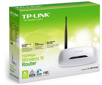 Roteador wireless Tp-Link TL-WR741ND 150 Mbps 2.4 GHz