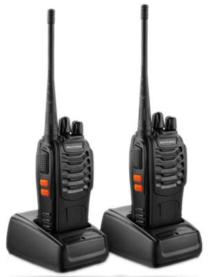 Rdio walkie talkie Multilaser TV003 8Km, 16 canais