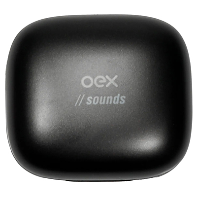 Fone sem fio OEX TWS30 BUD Bluetooth USB-C 12 horas