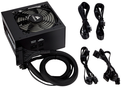 Fonte ATX 550W reais Corsair TX550M 80 plus gold