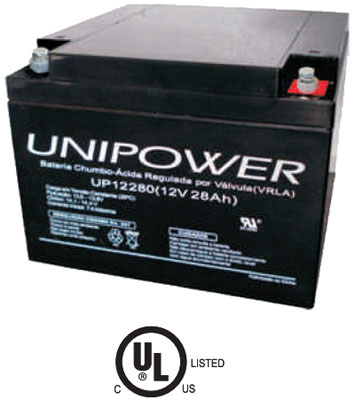 Bateria chumbo-acido Unipower UP12280, 12V, 28Ah, M5