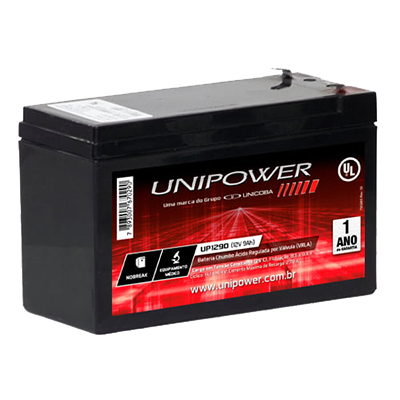 Bateria chumbo-cido Unipower UP1290, 12V 9Ah F187