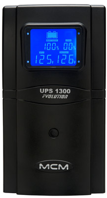 Nobreak 1300VA (715W) MCM monovolt 120VAC c/ display