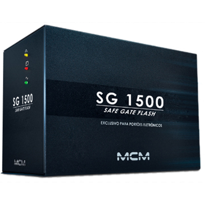 Nobreak p/ portão eletrônico, MCM SG 1500 Flash 3/4 HP