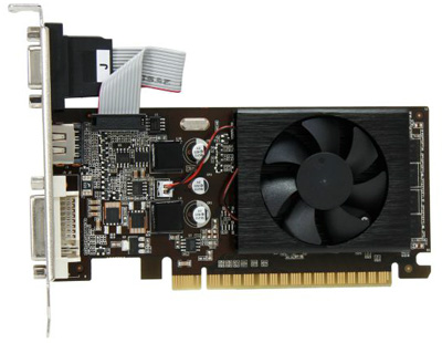 Placa vdeo PNY Geforce GT610 1GB DDR3 VGA DVI HDMI