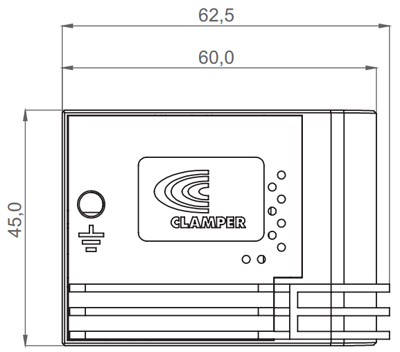 Protetor de surto DPS Clamper VCL 15KA 275V perfurante