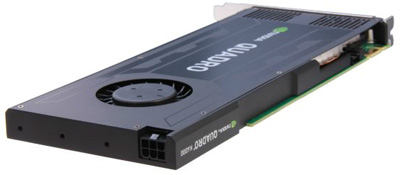 Placa vdeo PNY nVidia Quadro K4000 3GB GDDR5 DVI/2 DP