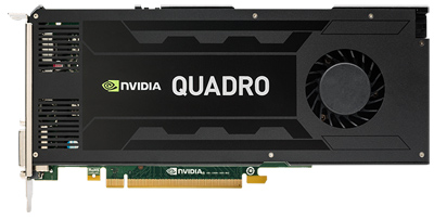 Placa vdeo PNY Nvidia Quadro K4200 4GB DDR5, DVI, 2 DP