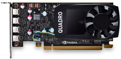 Placa vdeo nVidia PNY Quadro P1000 4GB GDDR5 4 m-DPort