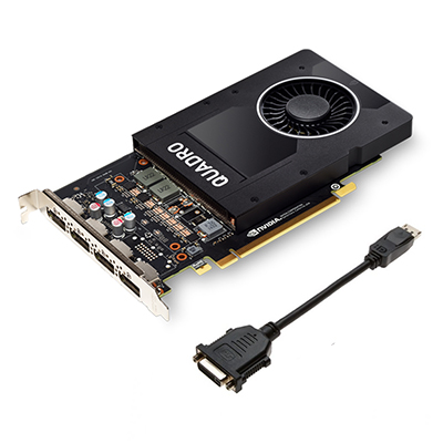 Placa de vdeo profis. PNY Quadro P2200 5GB DDR5X 4DP