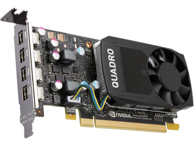 Placa vdeo prof. PNY Quadro P600 2GB DDR5 4 mDisplayP 
