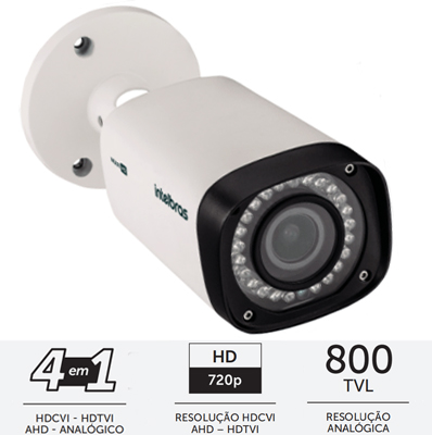 Cmera Multi HD 720p Infra-Red Intelbras VHD3140 G5 40M