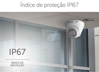 Cmera Dome IP Intelbras VIP 1020 D G2 720p 30fps 20m