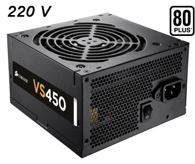 Fonte ATX 450W reais Corsair VS450 CP-9020049-WW c/ EPS