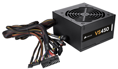 Fonte ATX 450W reais Corsair VS450 CP-9020049-WW c/ EPS