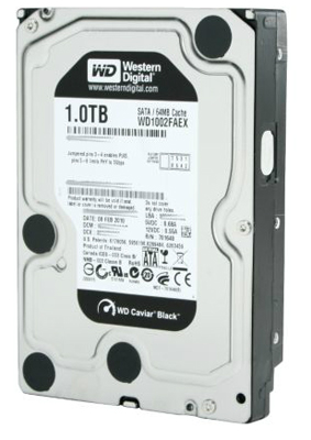 HD 1TB 3,5 pol.  WD WD1002FAEX, SATA3, 64MB 7200 RPM