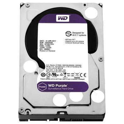 HD p/ DVR NVR 4K WD WD101PURZ Purple 10TB 256MB 6GBps