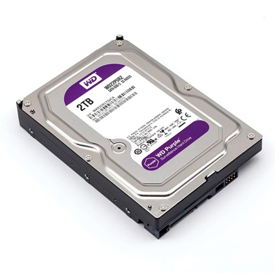 HD p/ DVR NVR WD WD22PURZ Purple 2TB 256MB SATA III