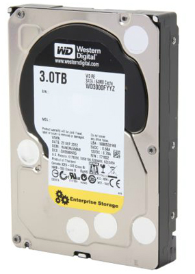 HD 3TB WD RE Enterprise WD3000FYYZ SATA 6Gb/s 64MB cach