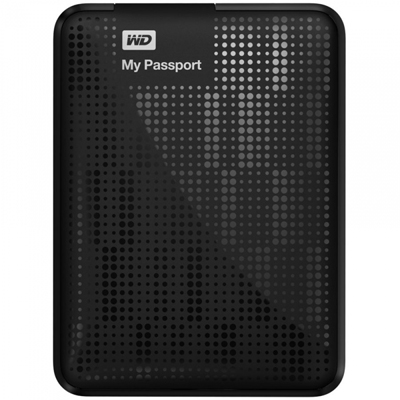 Mini HD externo 1 TB, Western Dig. My Passport, USB3