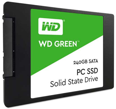 SSD 240GB WD Green WDS240G1G0A 6GBps 465MB/s, 540MB/s